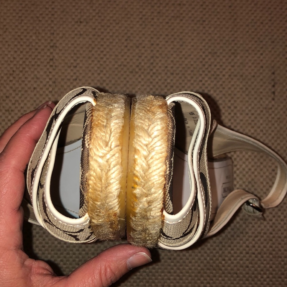 Coach Kara Espadrille Wedges Size 10 🎉HOST PICK 🎉 - Picture 7 of 9
